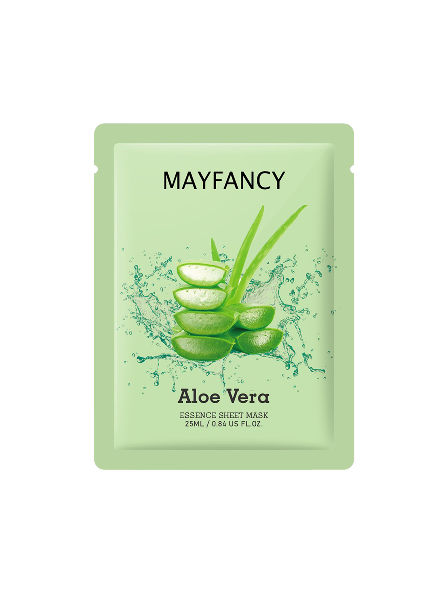 MAYFANCY Natural Beauty Perisa Melembapkan Masker Muka Cadar Aloe Vera